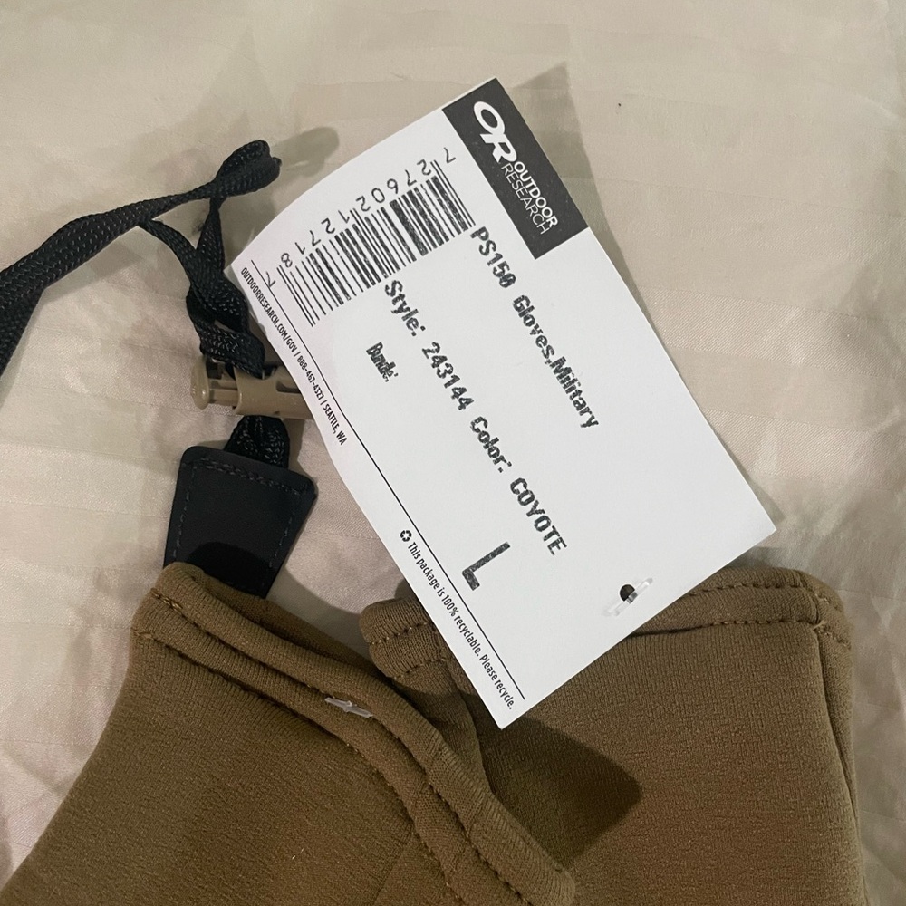 Outdoor Research Men's USMC Xstatic Gloves PS150. Under government contract only - Picture 2 of 4